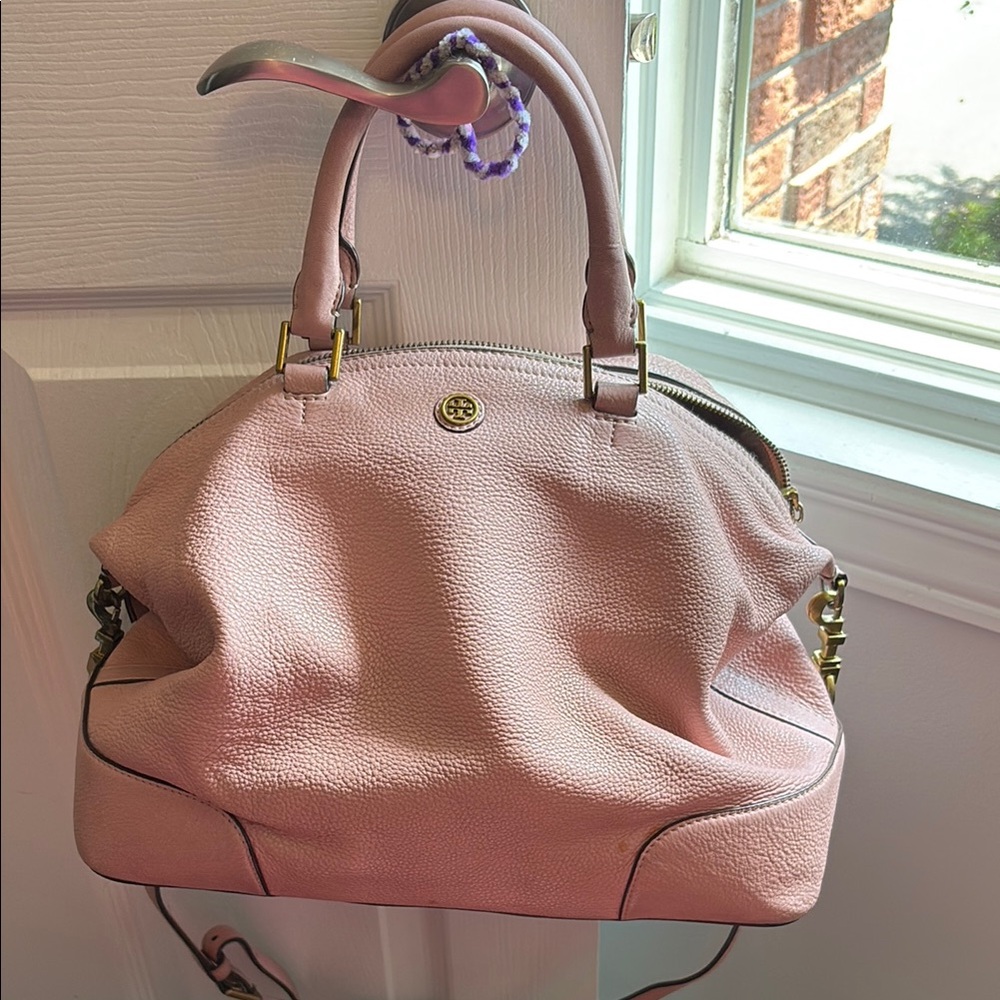 Tory Burch Pink Leather Handbag